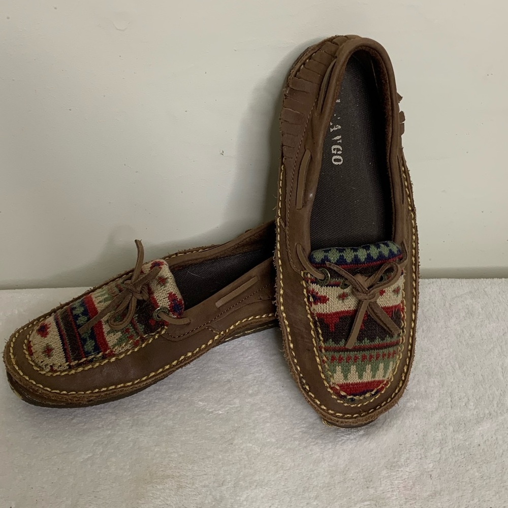 Durango Santa Fe Aztec Low Moccasin Sz 8